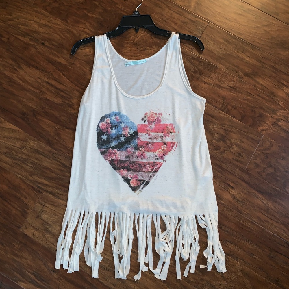 Fringe Tank Top
